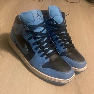 Black & Blue Air Jordan 1s